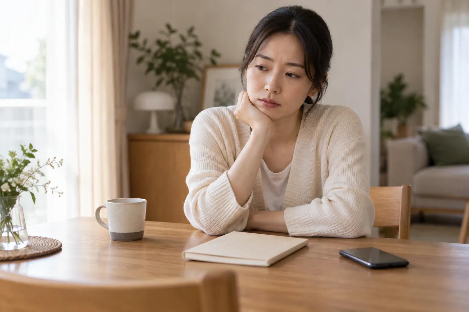 양성 확인 뒤 이어진 경과를 차분히 정리하는 30대 여성